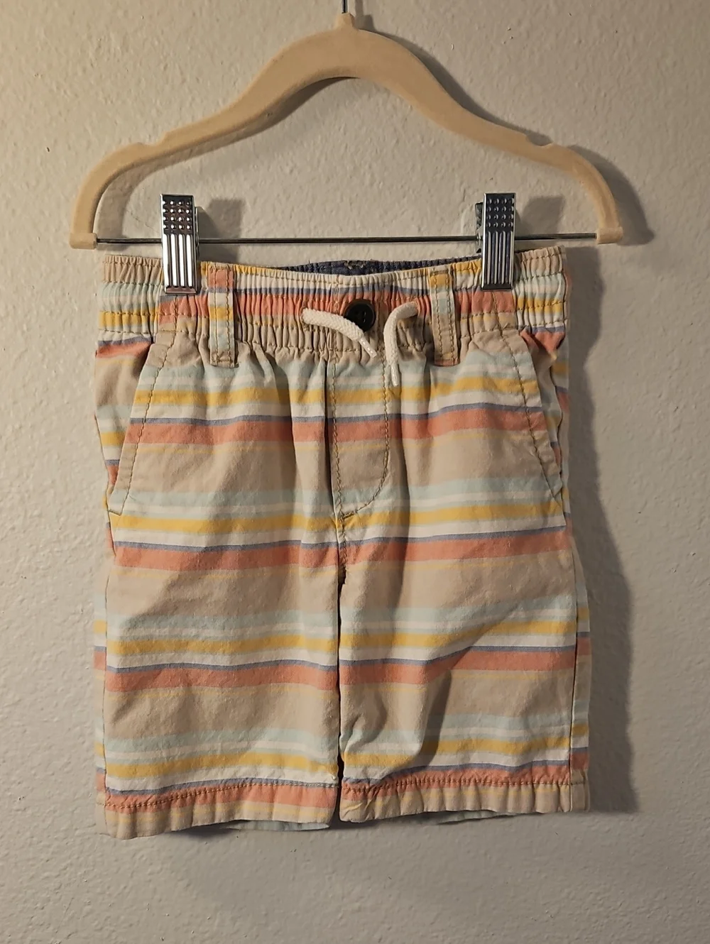 OshKosh B'Gosh Kids Toddler Striped Drawstring Shorts - Size 4t